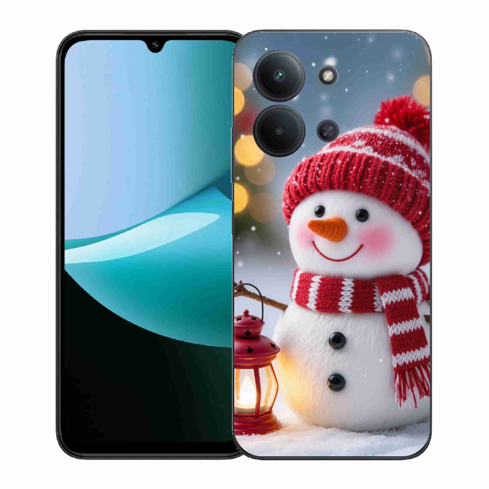 Gél borítás mmCase a Xiaomi Redmi 15C (171mm) / Poco C85 4G (171mm) - hóember 2