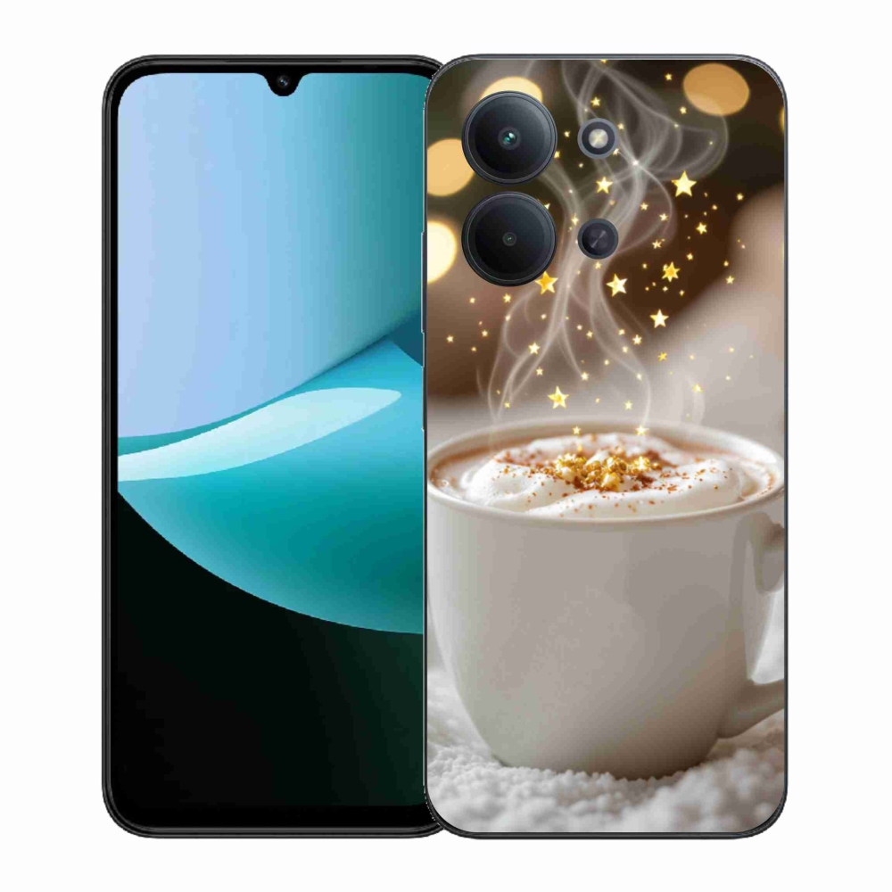 Gél borítás mmCase a Xiaomi Redmi 15C (171mm) / Poco C85 4G (171mm) - Karácsonyi forró ital