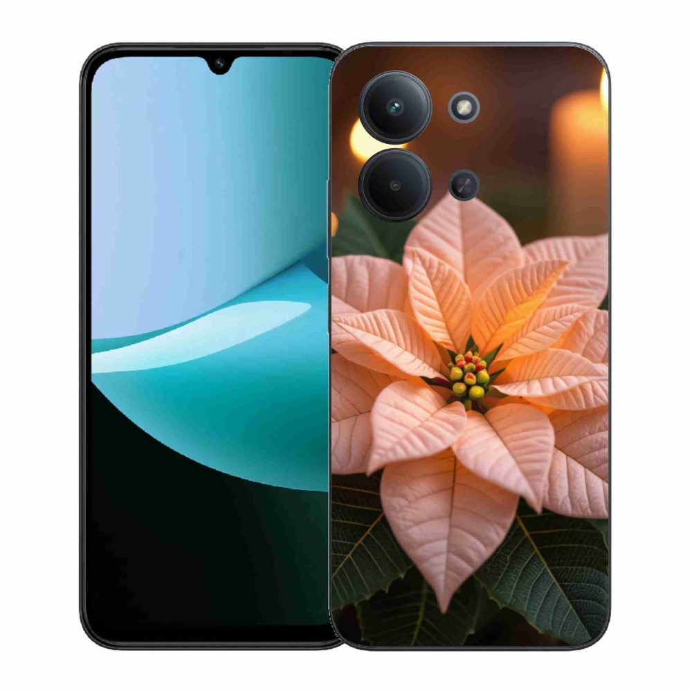 Gél borítás mmCase a Xiaomi Redmi 15C (171mm) / Poco C85 4G (171mm) - Karácsonyi csillag