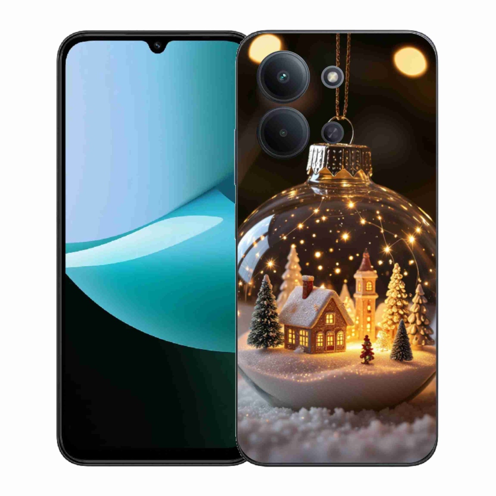 Gél borítás mmCase a Xiaomi Redmi 15C (171mm) / Poco C85 4G (171mm) - Karácsonyi gömb 3