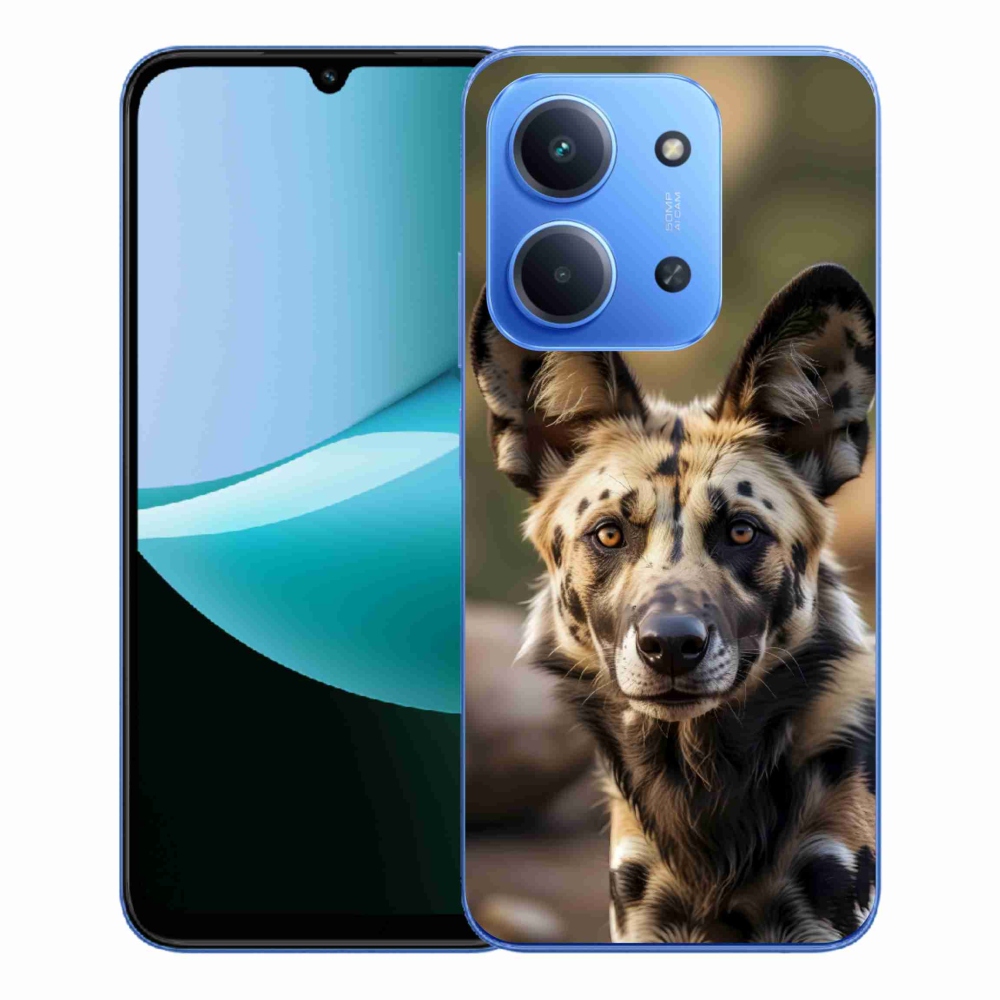 Gél borítás mmCase a Xiaomi Redmi 15C 173mm számára - Afrikai vadkutya