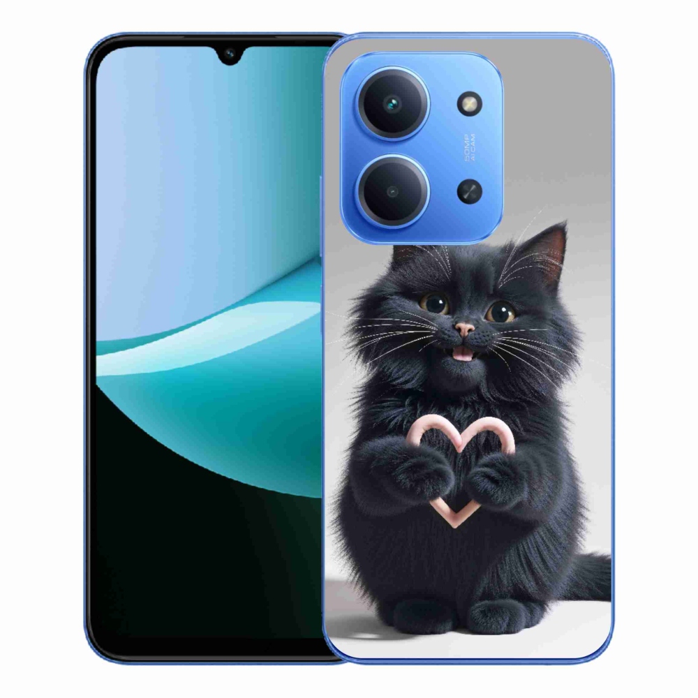 Gél borítás mmCase a Xiaomi Redmi 15C 173mm - macska szeretet 3