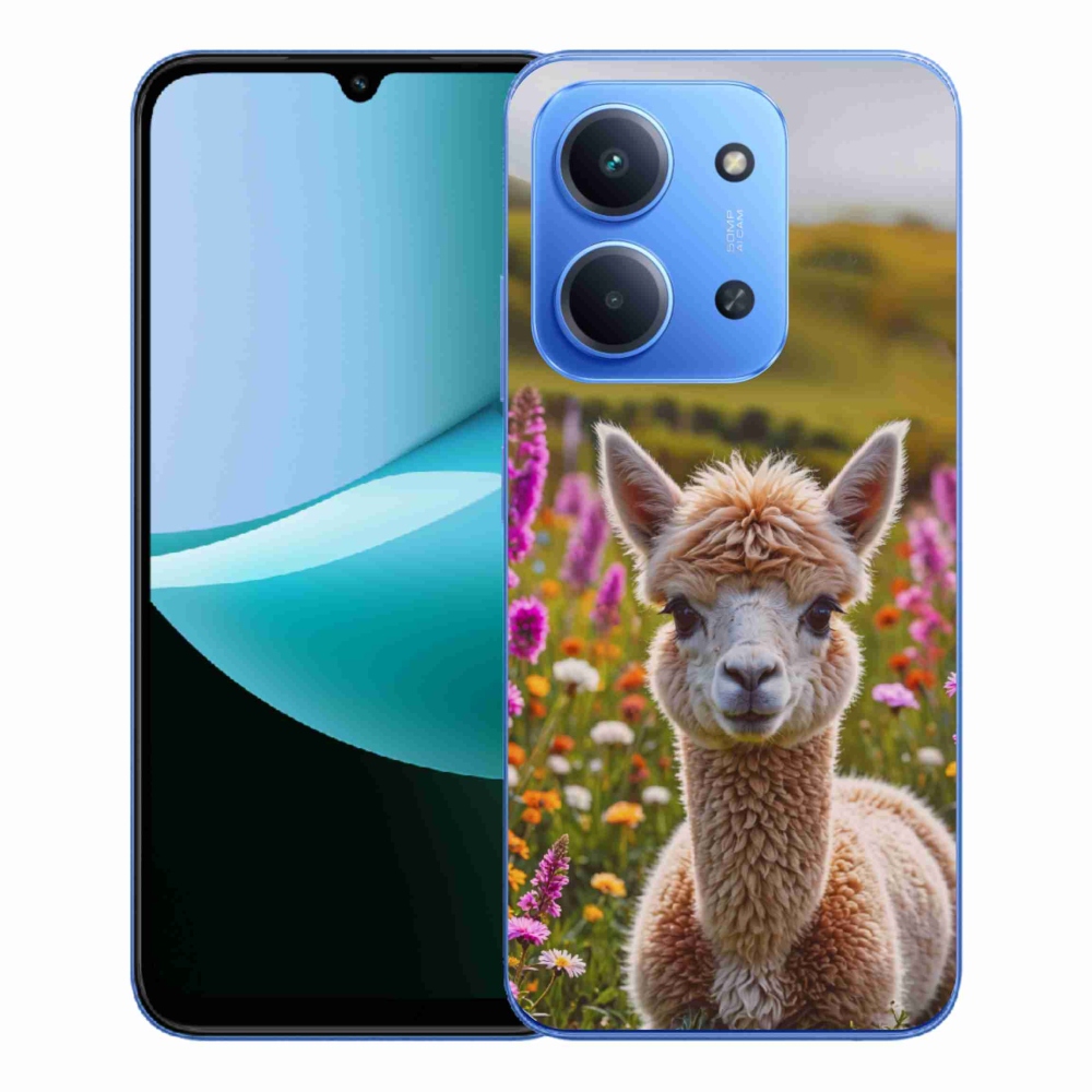 Gél borítás mmCase a Xiaomi Redmi 15C 173mm számára - láma a réten