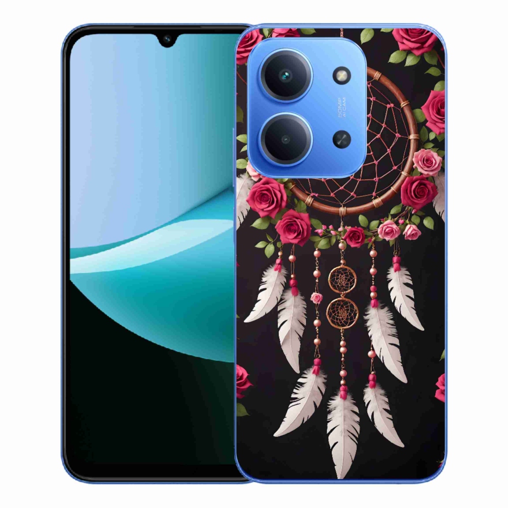 Gél borító mmCase a Xiaomi Redmi 15C 173mm - álomfogó rózsákkal