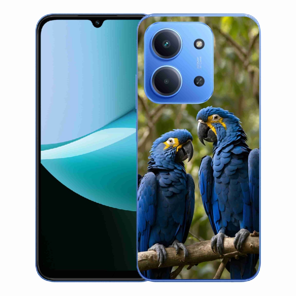 Gél borítás mmCase a Xiaomi Redmi 15C 173mm - papagáj duóhoz