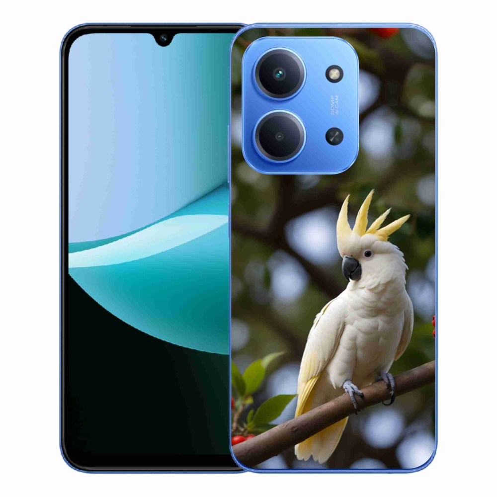 Gél borítás mmCase for Xiaomi Redmi 15C 173mm - papagáj kakadu 3