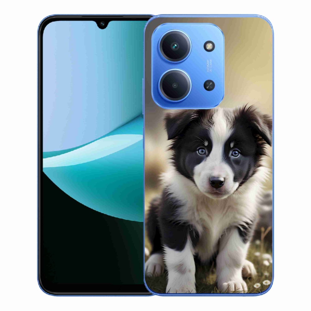 Gél borítás mmCase a Xiaomi Redmi 15C 173mm számára - aranyos border collie