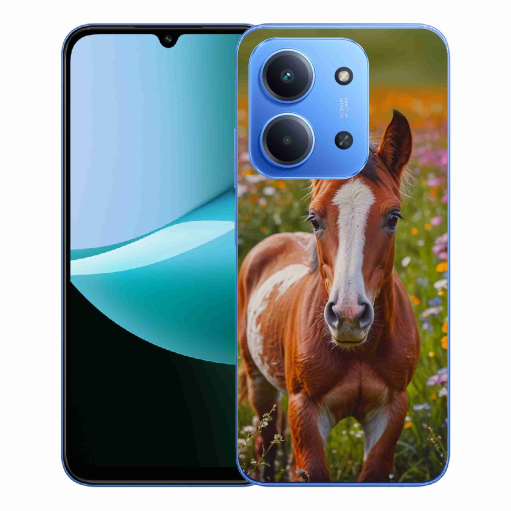 Gél borítás mmCase a Xiaomi Redmi 15C 173mm-en - aranyos csikó