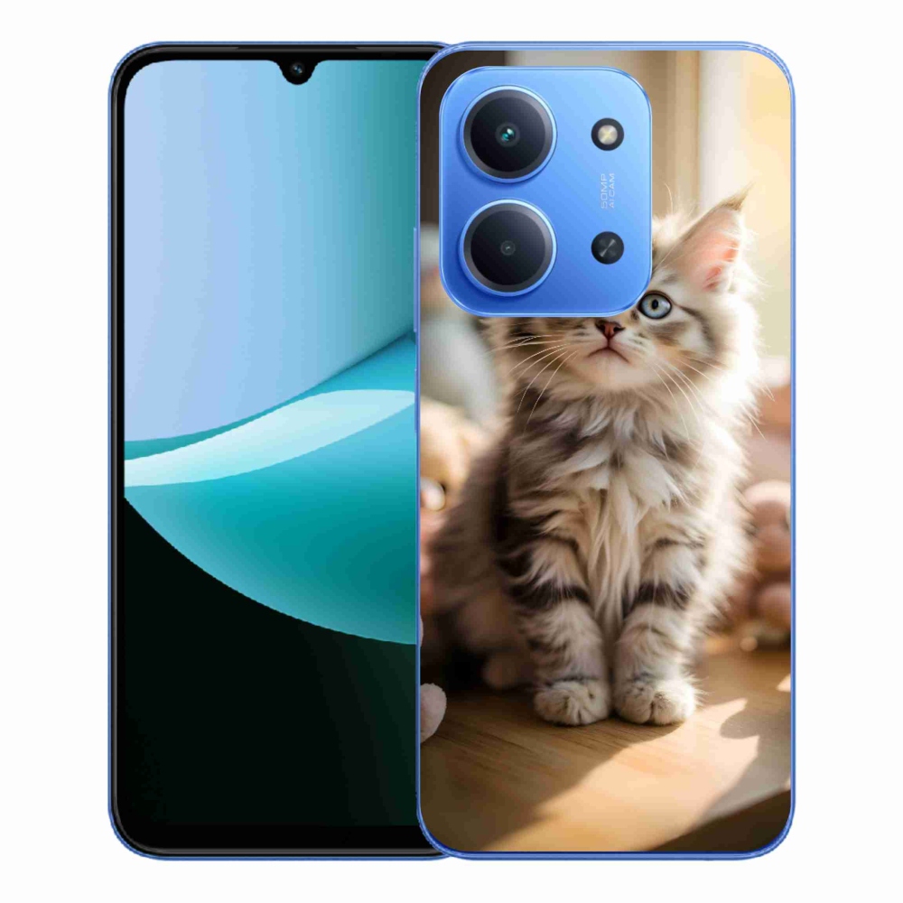 Gél borító mmCase a Xiaomi Redmi 15C 173mm - aranyos cica 10