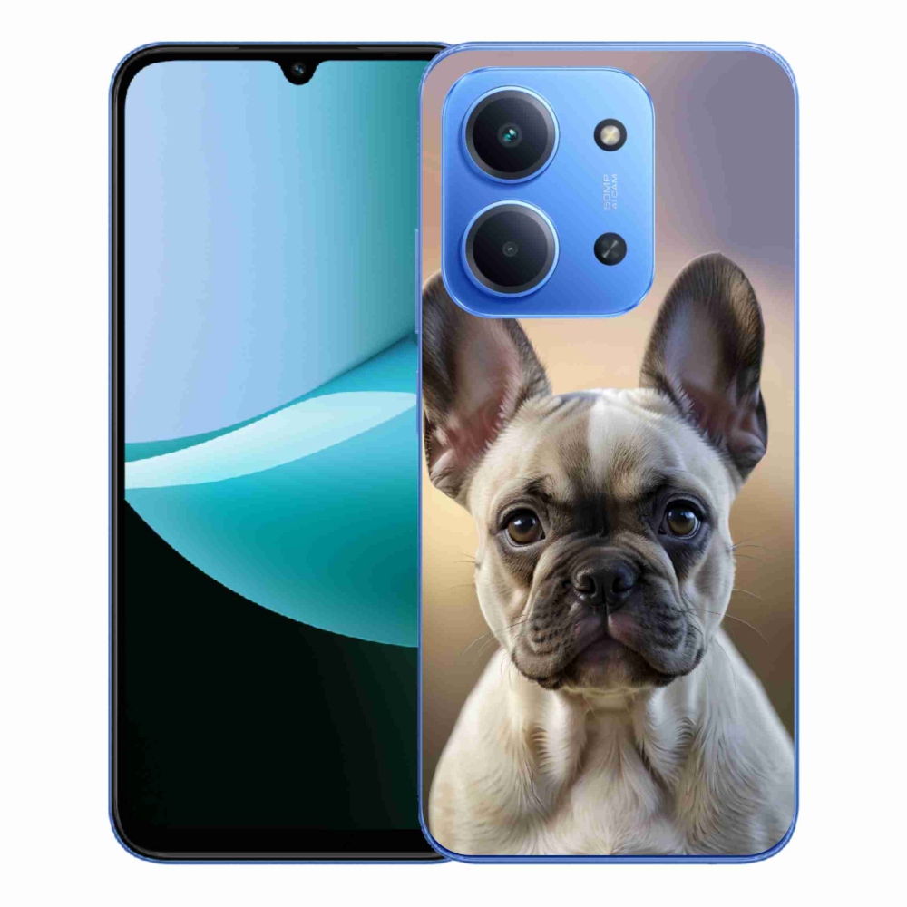 Gél borítás mmCase a Xiaomi Redmi 15C 173mm - aranyos francia bulldoghoz