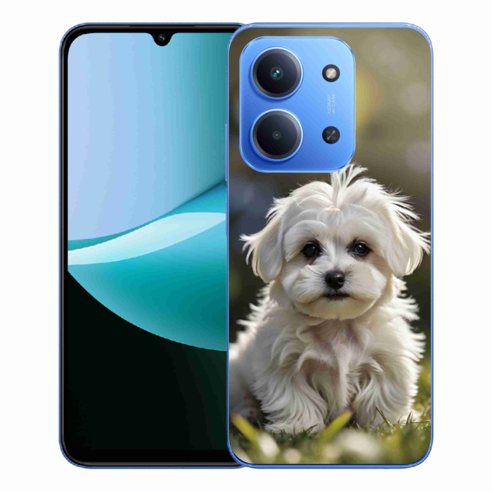 Gél borítás mmCase a Xiaomi Redmi 15C 173mm számára - aranyos máltai kutya