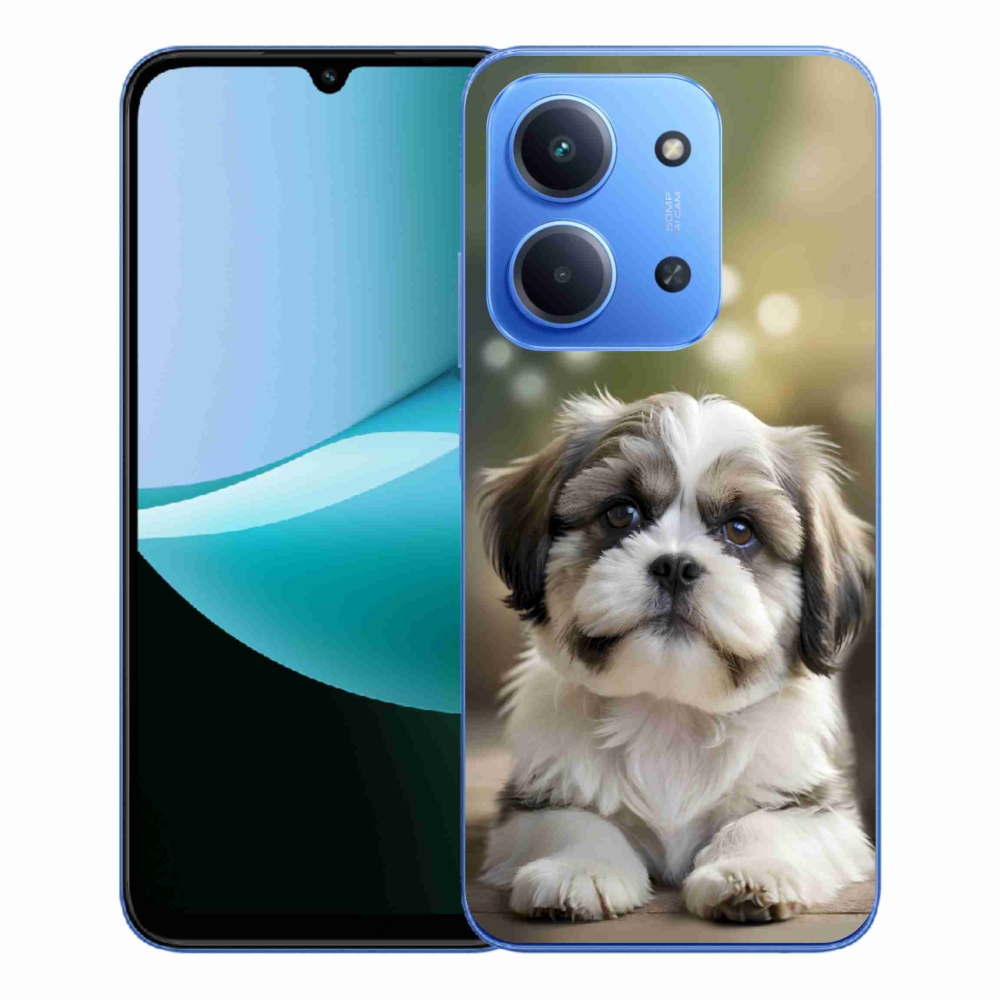 Gél borítás mmCase a Xiaomi Redmi 15C 173mm számára - aranyos shih-tzu