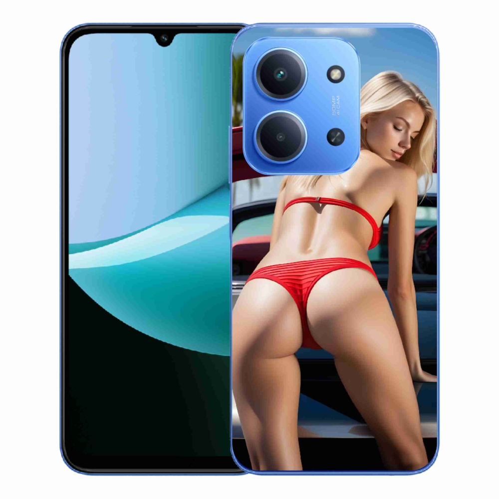 Gél borítás mmCase a Xiaomi Redmi 15C 173mm - szexi nő 2