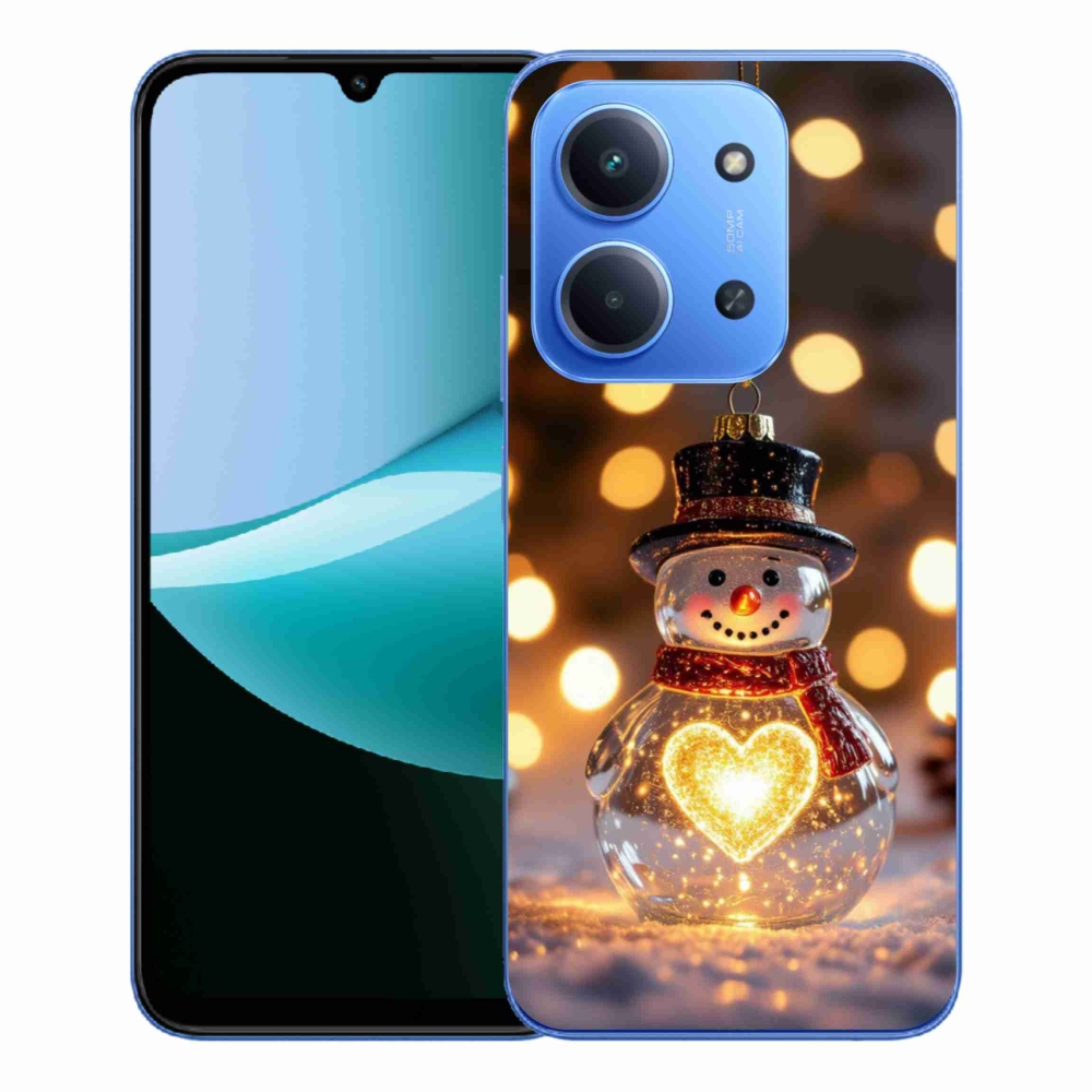 Gél borítás mmCase a Xiaomi Redmi 15C 173mm számára - karácsonyi hóember
