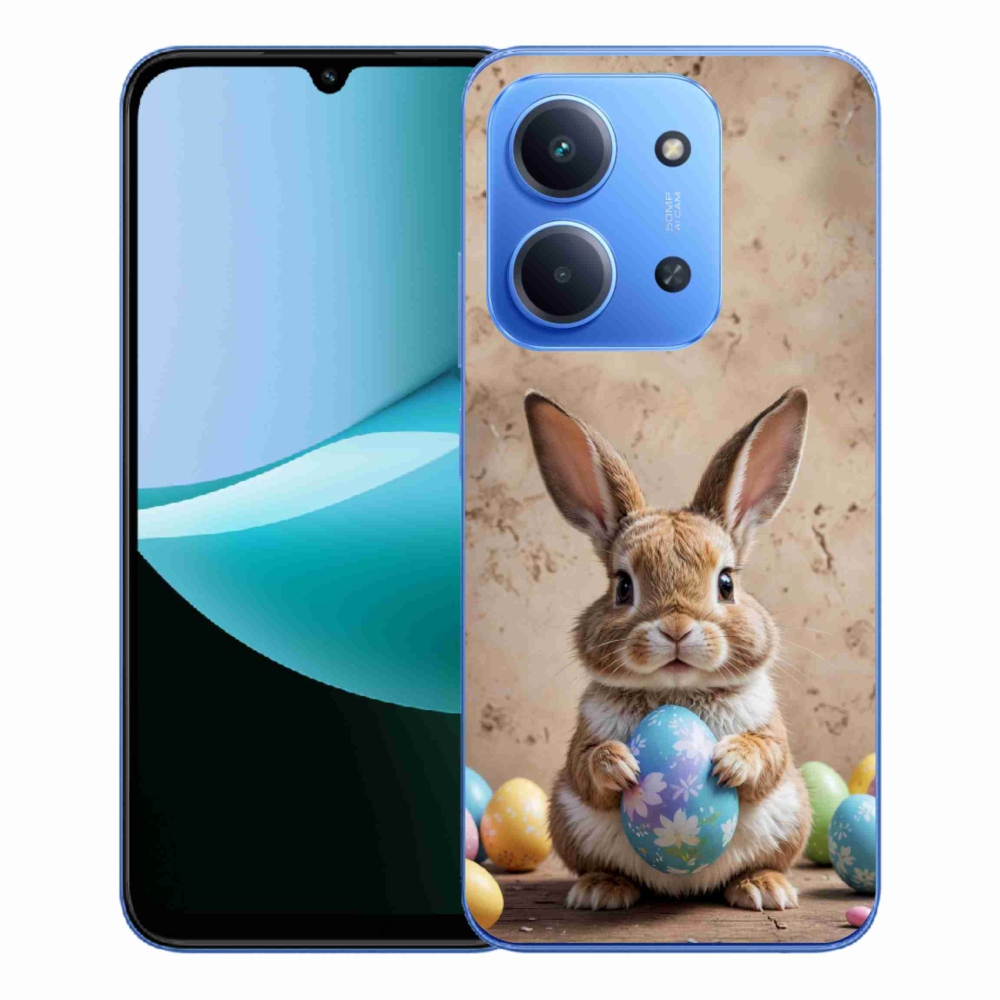 Gél borítás mmCase a Xiaomi Redmi 15C 173mm-en - Húsvéti nyuszi