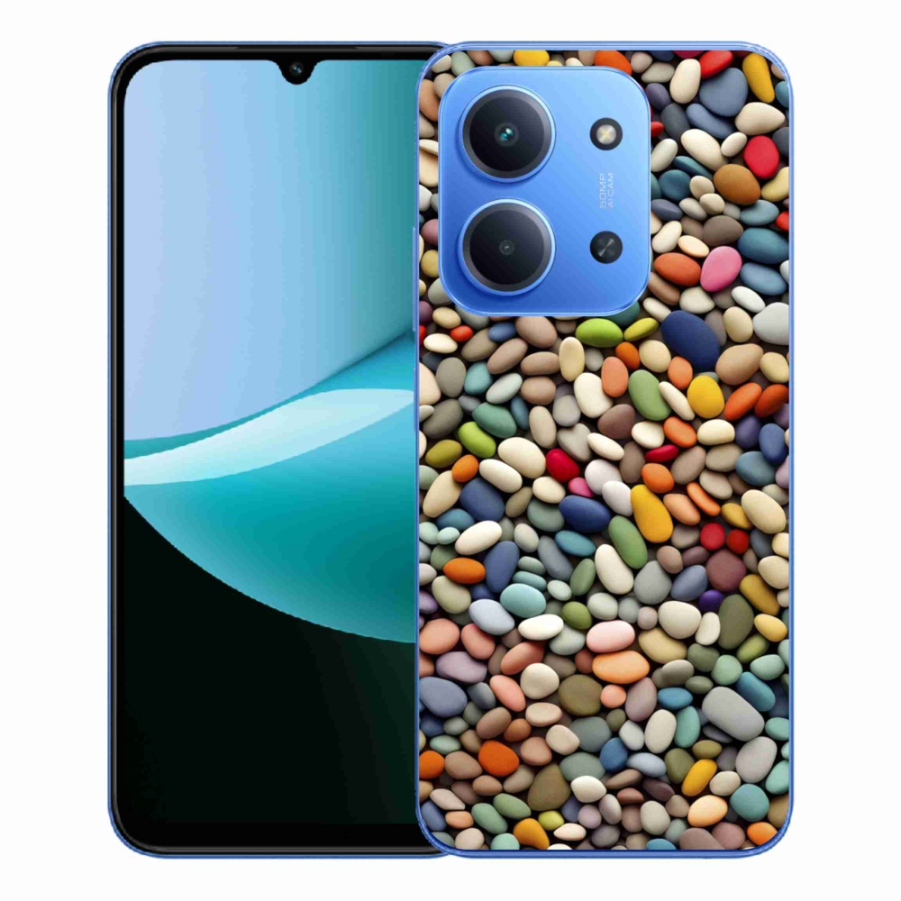 Gél borítás mmCase a Xiaomi Redmi 15C 4G/5G (173mm) - színes strasszkövek 2