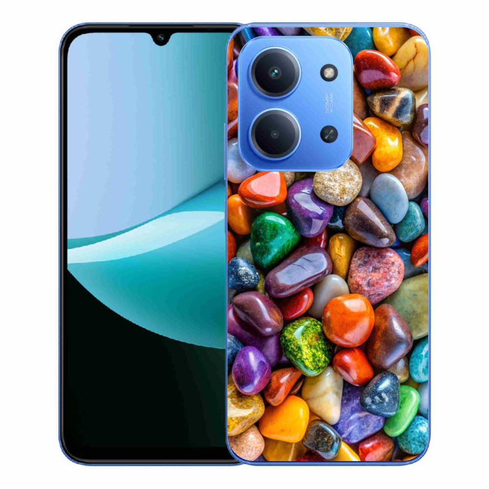 Gél borítás mmCase a Xiaomi Redmi 15C 4G/5G (173mm) - színes strasszkövekhez