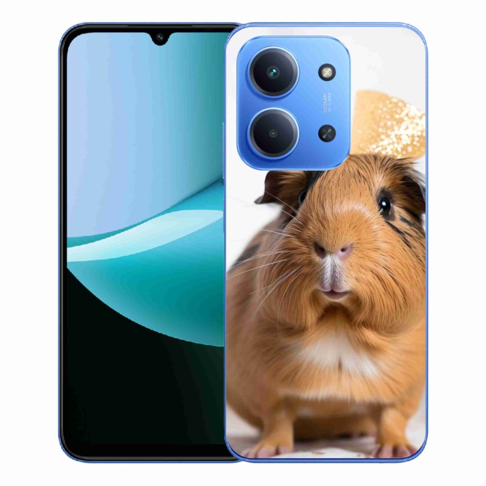 Gél borítás mmCase a Xiaomi Redmi 15C 4G/5G (173mm) - barna tengerimalachoz