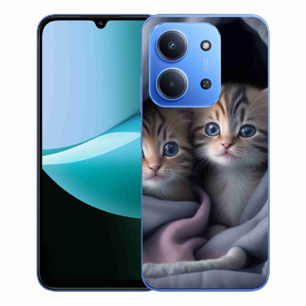 Gél borítás mmCase a Xiaomi Redmi 15C 4G/5G (173mm) - cat duo 2 számára