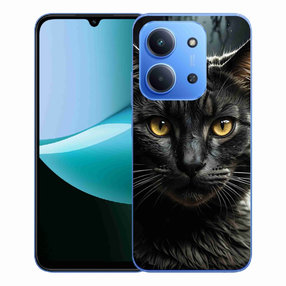 Gél borítás mmCase a Xiaomi Redmi 15C 4G/5G (173mm) - macskaszem 3