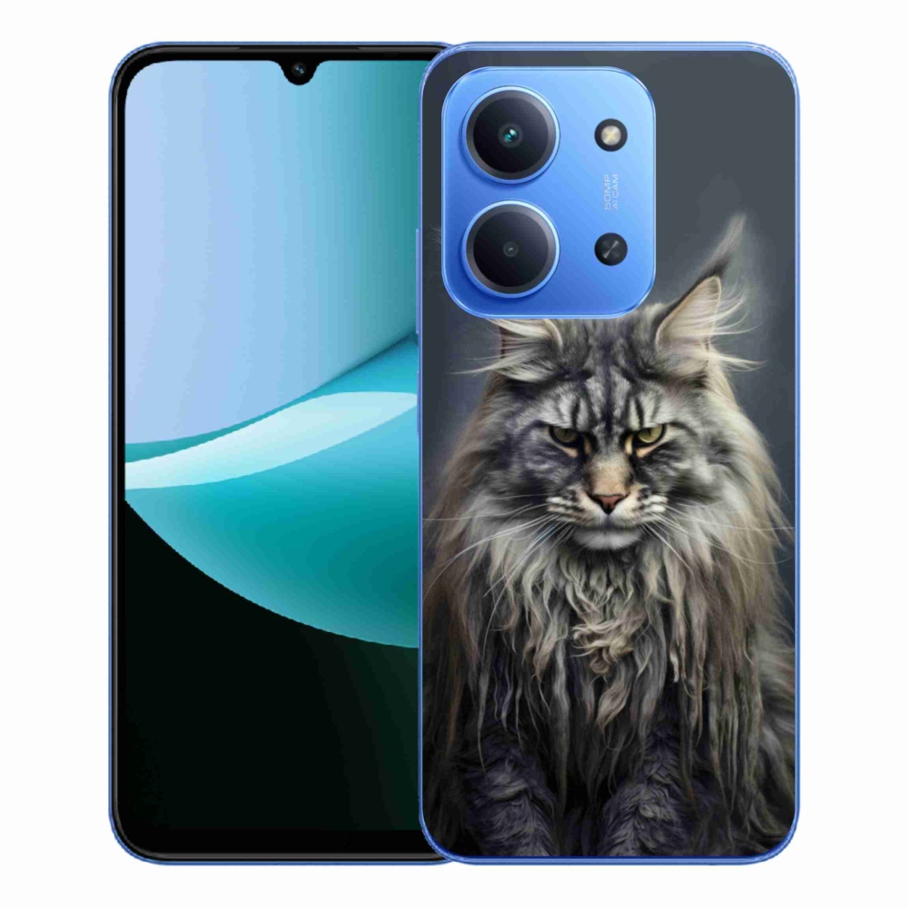 Gél borítás mmCase a Xiaomi Redmi 15C 4G/5G (173mm) - macskaszem nézet 4