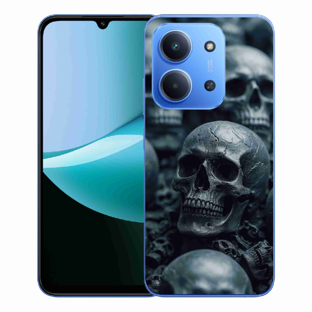 Gél borítás mmCase a Xiaomi Redmi 15C 4G/5G (173mm) - koponya 2