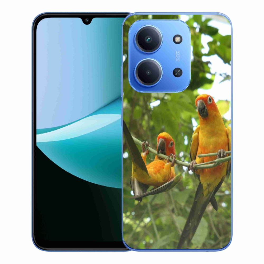 Gél borítás mmCase a Xiaomi Redmi 15C 4G/5G (173mm) - papagájok aratingy