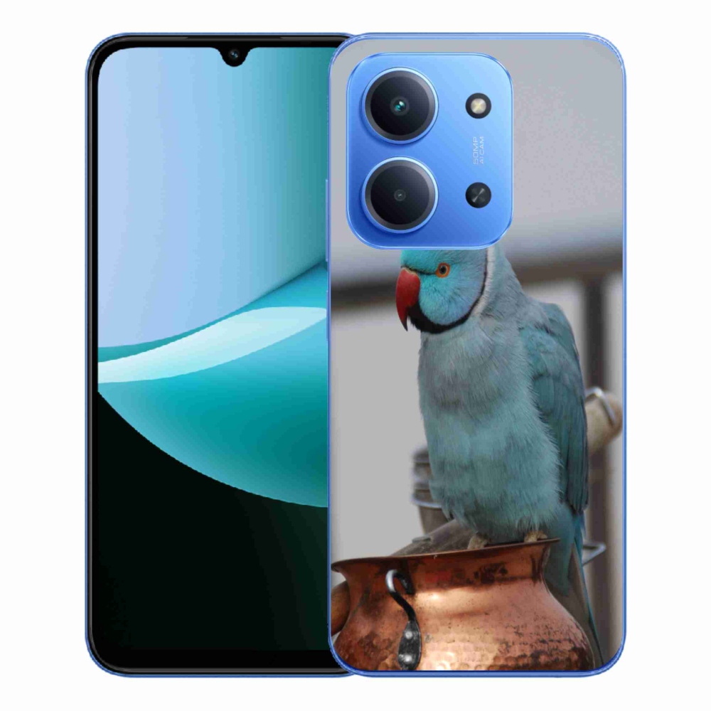 Gél borítás mmCase a Xiaomi Redmi 15C 4G/5G (173mm) - papagáj alexander kék