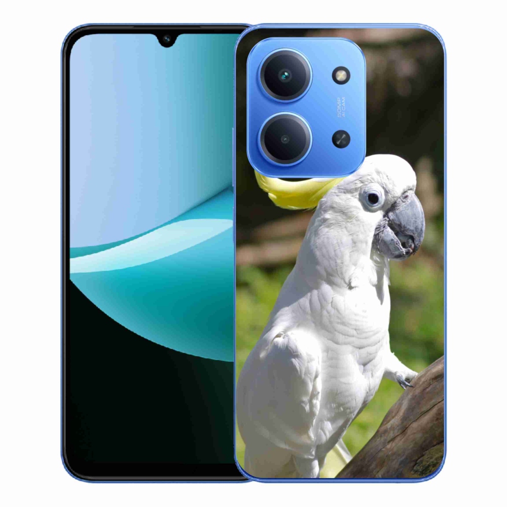 Gél borítás mmCase for Xiaomi Redmi 15C 4G/5G (173mm) - papagáj kakadu 2