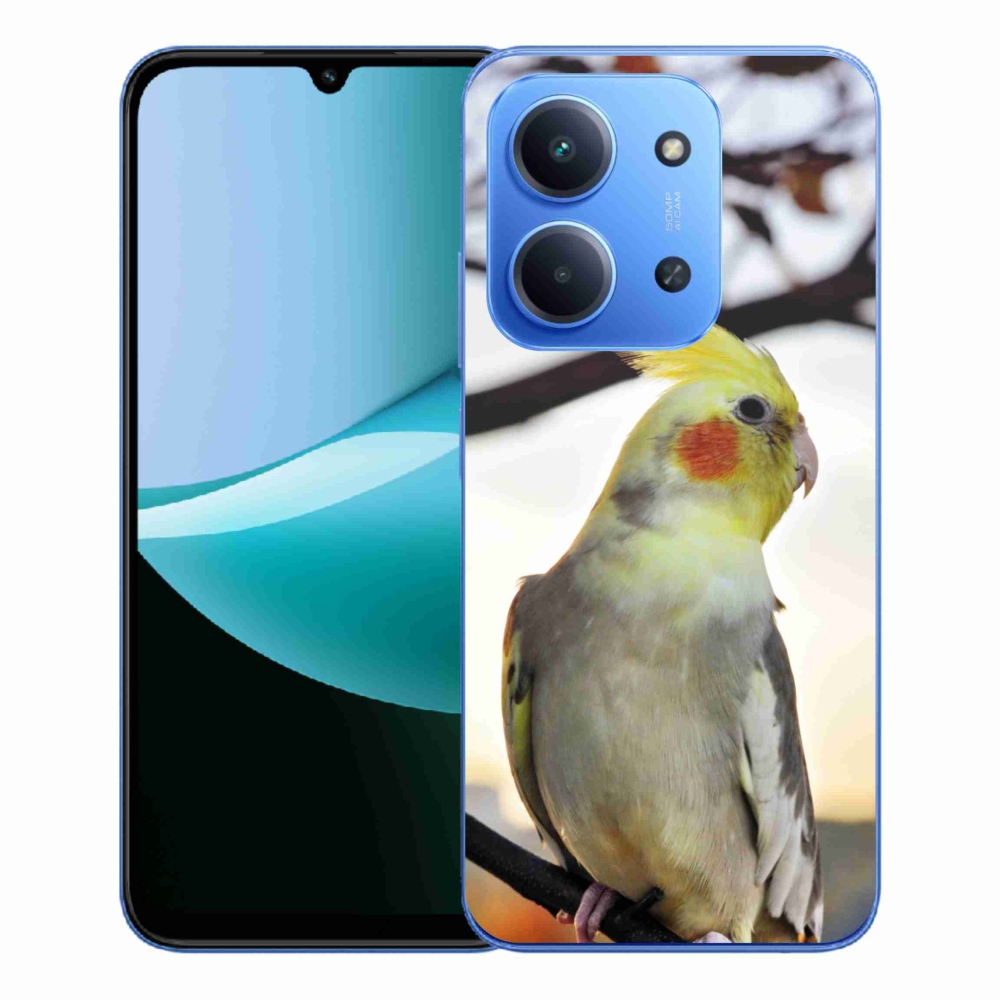 Gél borítás mmCase for Xiaomi Redmi 15C 4G/5G (173mm) - papagáj korela