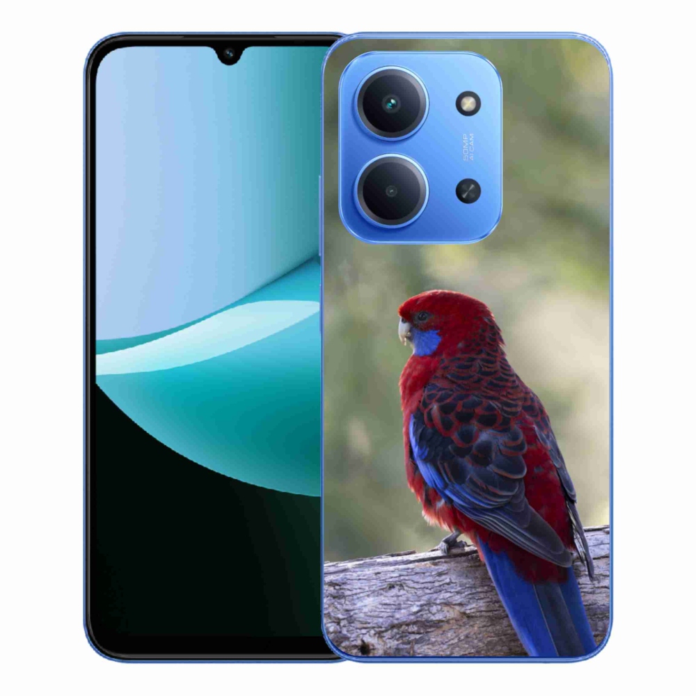 Gél borítás mmCase a Xiaomi Redmi 15C 4G/5G (173mm) - papagáj rosela