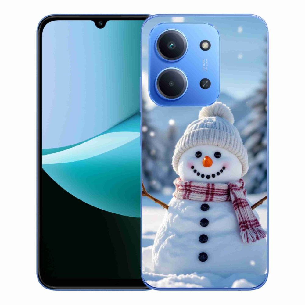 Gél borító mmCase a Xiaomi Redmi 15C 4G/5G (173mm) - hóember 3