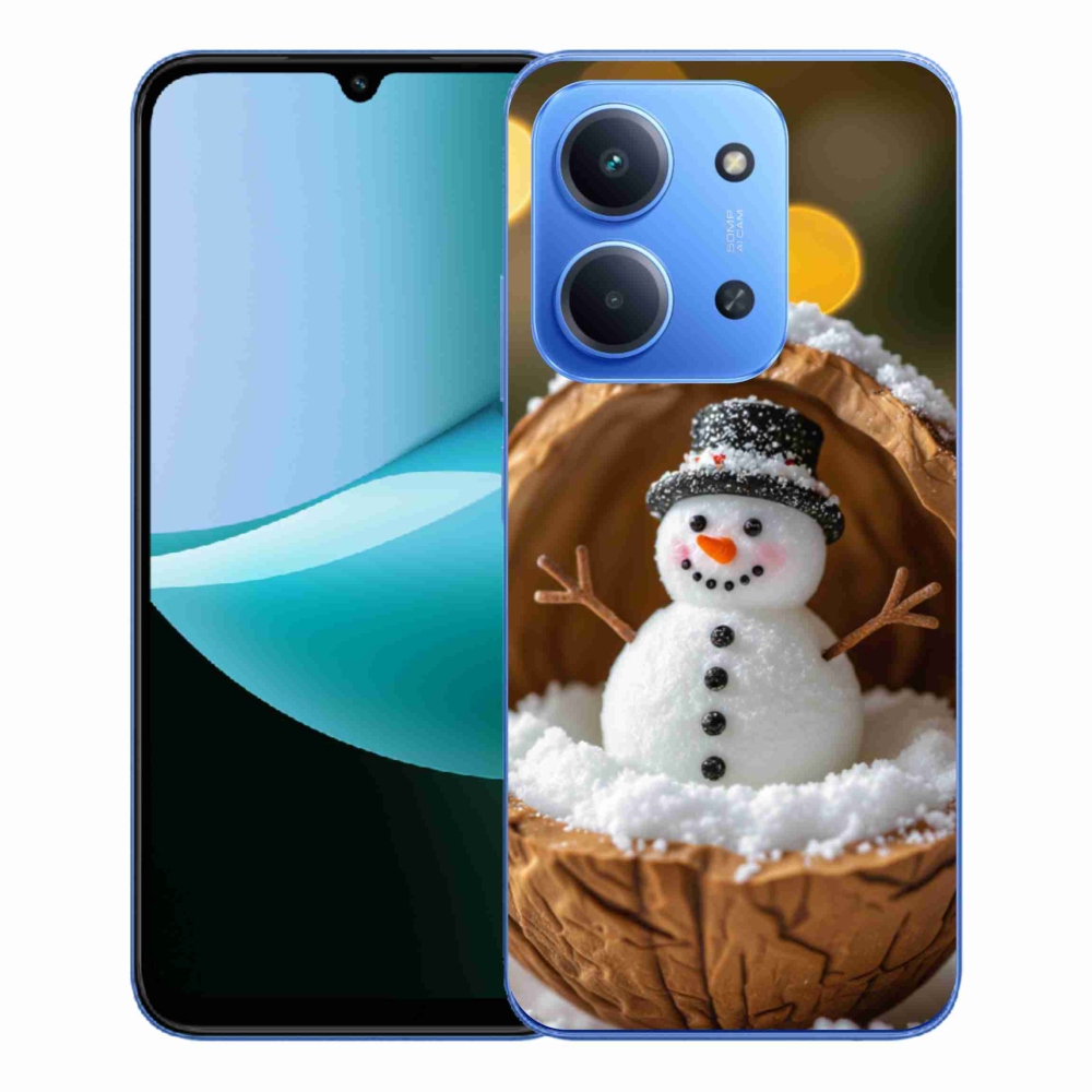 Gél borítás mmCase a Xiaomi Redmi 15C 4G/5G (173mm) - hóember 4