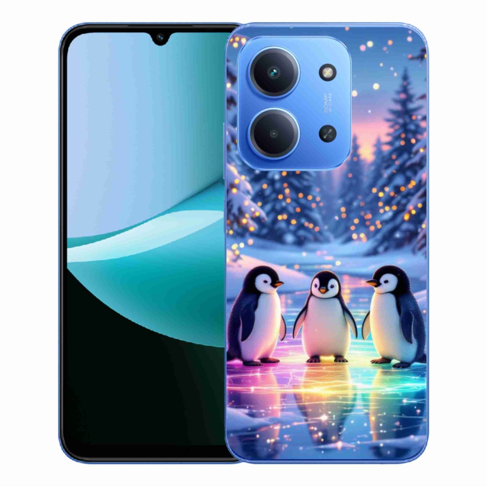 Gél borítás mmCase a Xiaomi Redmi 15C 4G/5G (173mm) - pingvinekhez