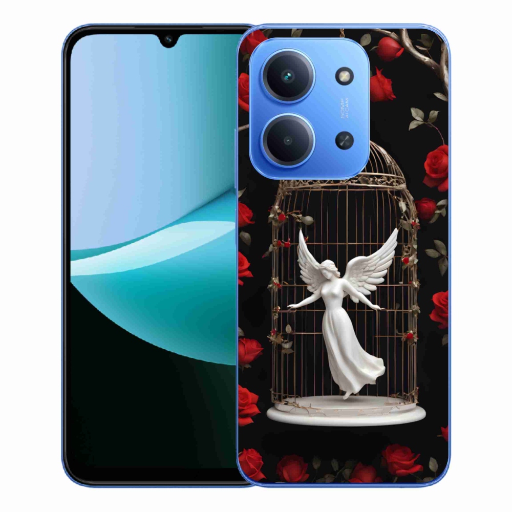 Gél borítás mmCase a Xiaomi Redmi 15C 4G/5G (173mm) - csapdába esett angyalhoz