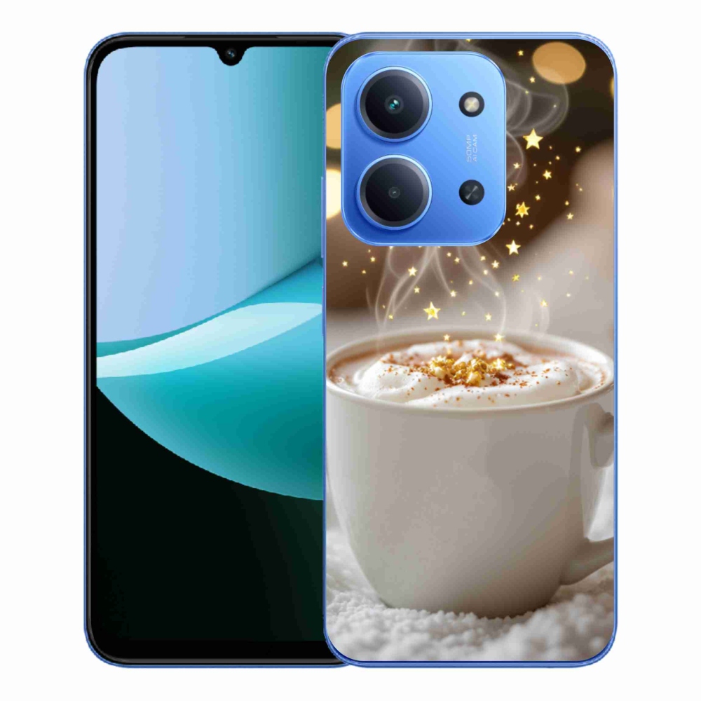 Gél borítás mmCase a Xiaomi Redmi 15C 4G/5G (173mm) - Karácsonyi forró ital