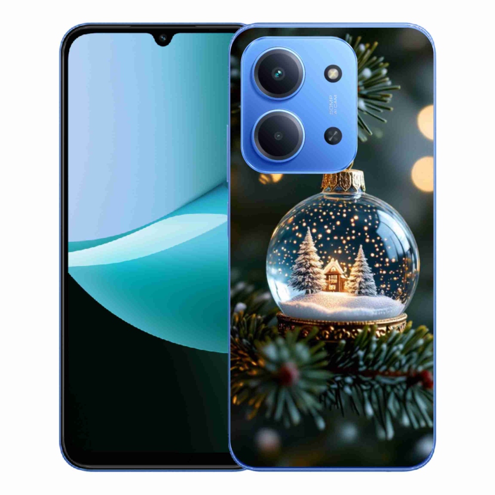 Gél borítás mmCase a Xiaomi Redmi 15C 4G/5G (173mm) - Karácsonyi gömb 2