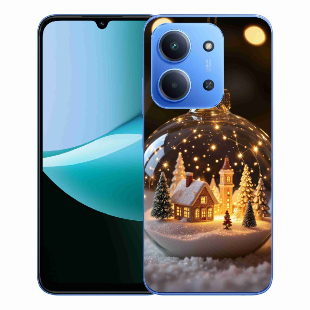 Gél borítás mmCase a Xiaomi Redmi 15C 4G/5G (173mm) - Karácsonyi gömb 3