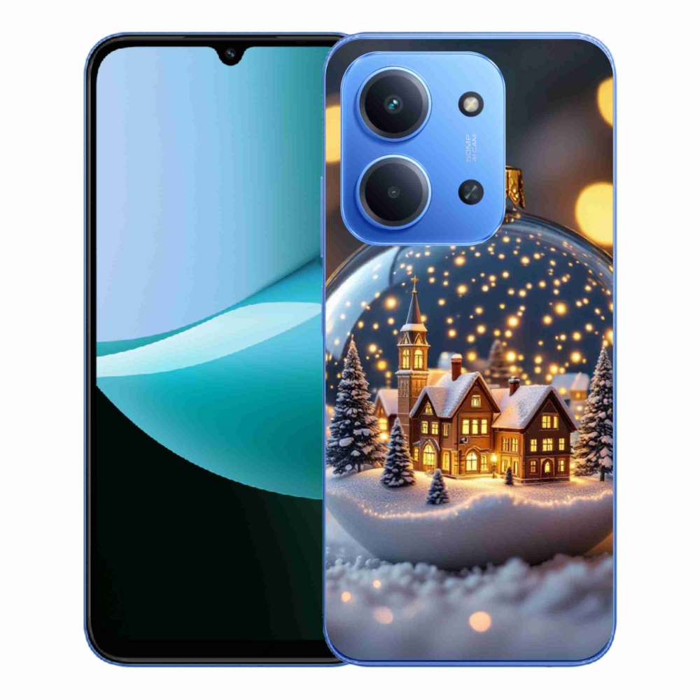 Gél borítás mmCase a Xiaomi Redmi 15C 4G/5G (173mm) - Karácsonyi labda 4