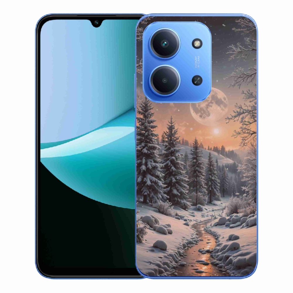 Gél borítás mmCase a Xiaomi Redmi 15C 4G/5G (173mm) - téli táj 2