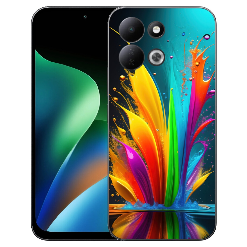 mmCase géltok a Xiaomi Redmi 17 4G/5G-hez – absztrakt motívum 1