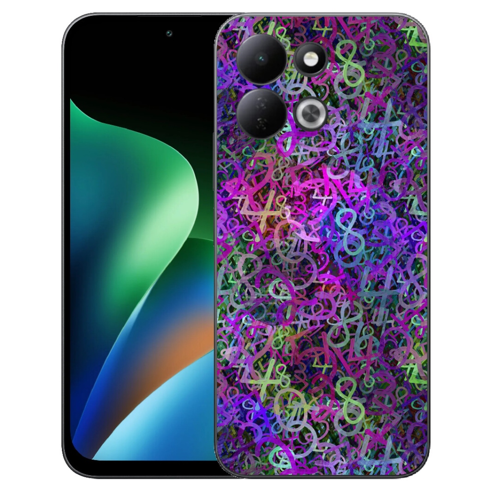 mmCase gélhuzat a Xiaomi Redmi 17 4G/5G-hez – absztrakt motívum 25