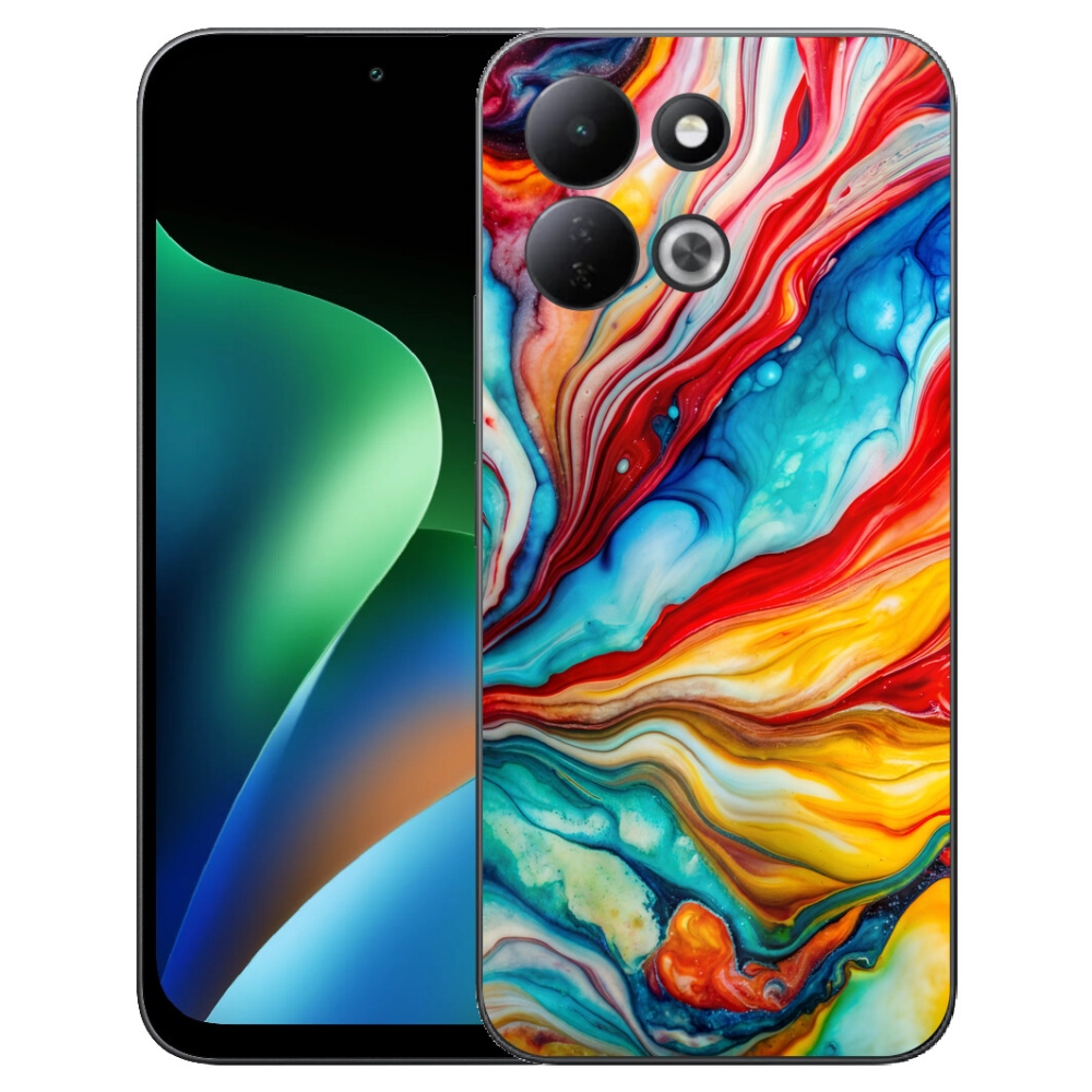 mmCase gélhuzat a Xiaomi Redmi 17 4G/5G-hez – absztrakt motívum 58