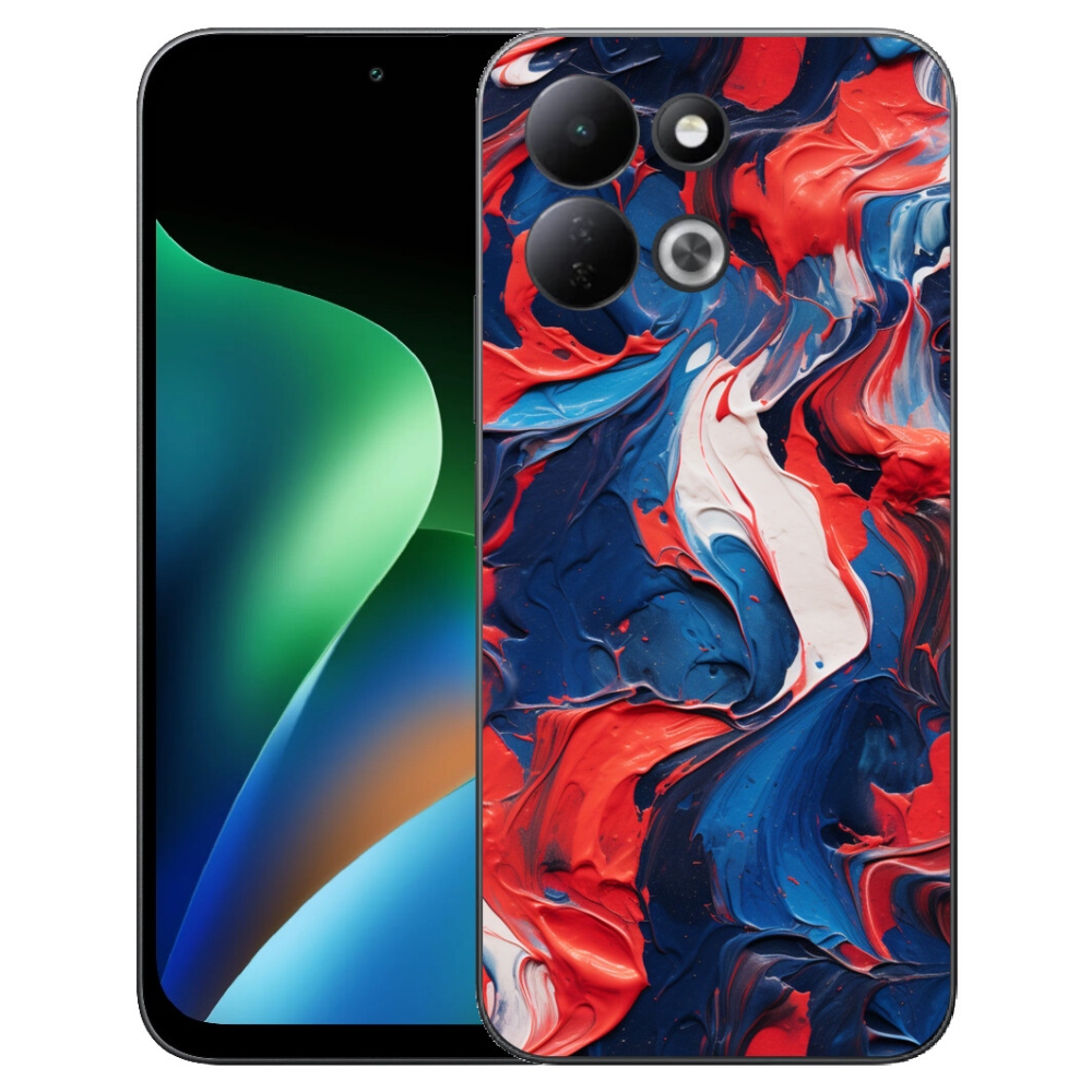 mmCase gélhuzat a Xiaomi Redmi 17 4G/5G-hez – absztrakt motívum 7