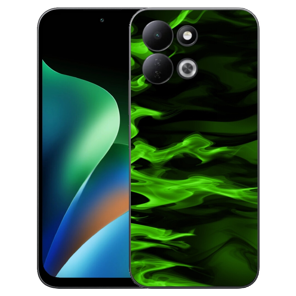 mmCase gél tok a Xiaomi Redmi 17 4G/5G-hez – absztrakt minta 10