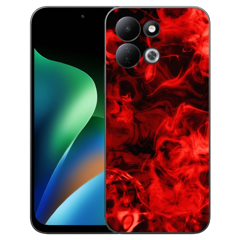 mmCase gél tok a Xiaomi Redmi 17 4G/5G-hez – absztrakt minta 11
