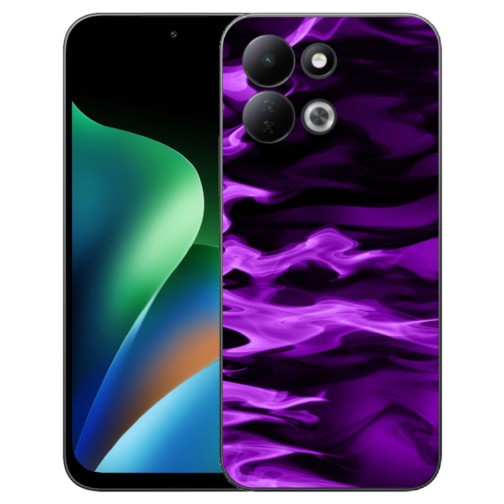 mmCase gél tok a Xiaomi Redmi 17 4G/5G-hez – absztrakt minta 9