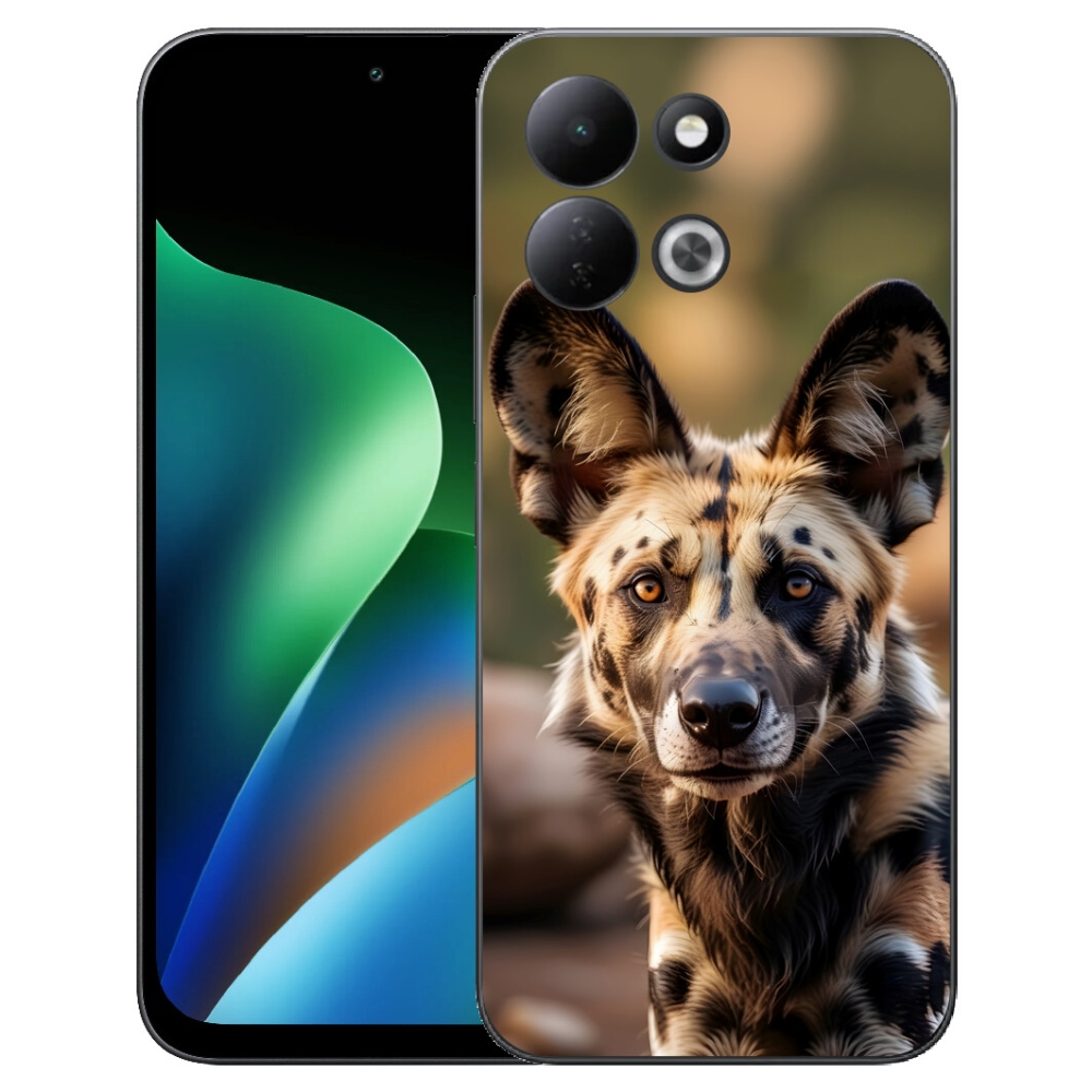 mmCase géltok a Xiaomi Redmi 17 4G/5G-hez – afrikai vadkutya