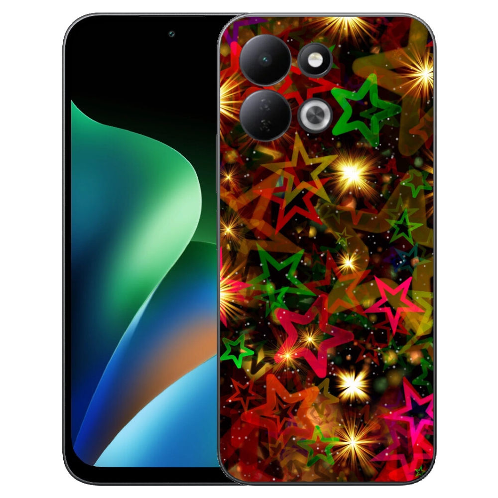 mmCase géltok a Xiaomi Redmi 17 4G/5G-hez – színes csillagok