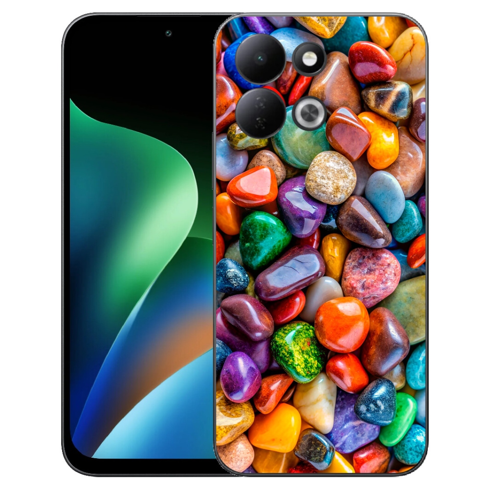mmCase géltok a Xiaomi Redmi 17 4G/5G-hez – színes kristályokkal